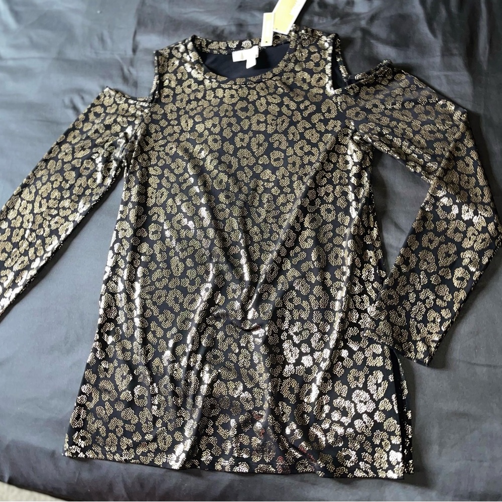 Black and gold Michael KORS womenswear blouse